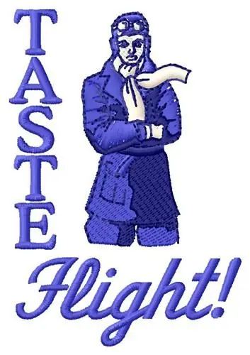 Cheap Taste Flight Embroidery Design