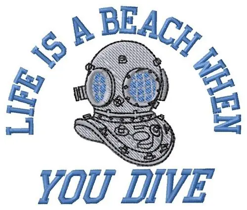 You Dive Embroidery Design Wholesale