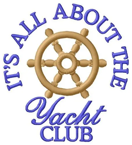 About Yacht Club Embroidery Design Seasonal Sale