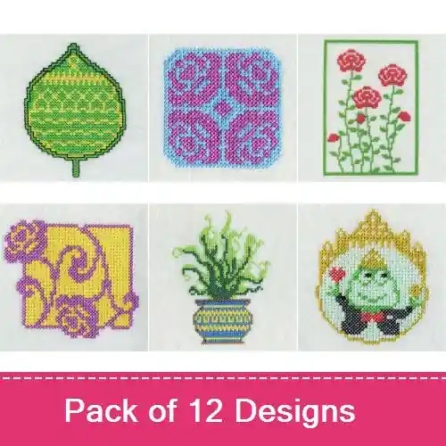 Handmade Cross Stitch 026 Embroidery design pack by Premium Embroidery, Embroidery Packs on EmbroideryDesigns.com