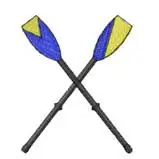 OARS Embroidery Design Direct From Manufacturer
