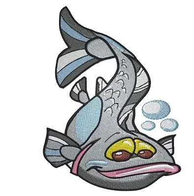 Colorful Fish Embroidery Design Exclusive Offer