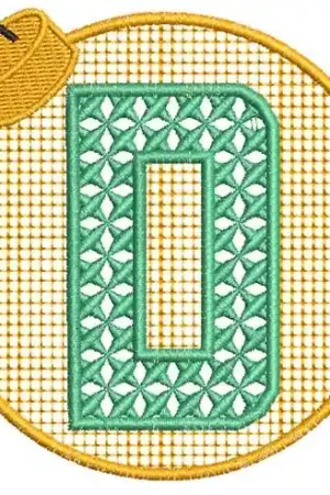 Xmas Ornament D Embroidery Design Grab Now