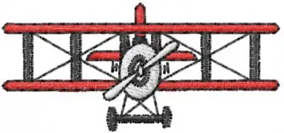 Bi Plane Embroidery Design Fresh Stock