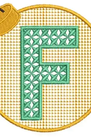 Special Offer Xmas Ornament F Embroidery Design