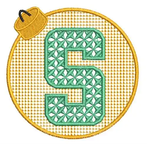 Xmas Ornament S Embroidery Design Affordable