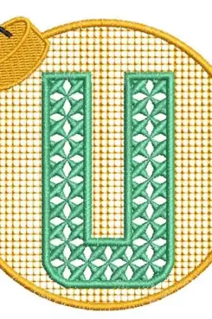 Xmas Ornament U Embroidery Design Order Now