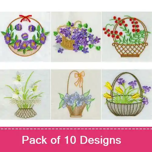 One Day Deal Floral 030 Embroidery design pack by Premium Embroidery, Embroidery Packs on EmbroideryDesigns.com