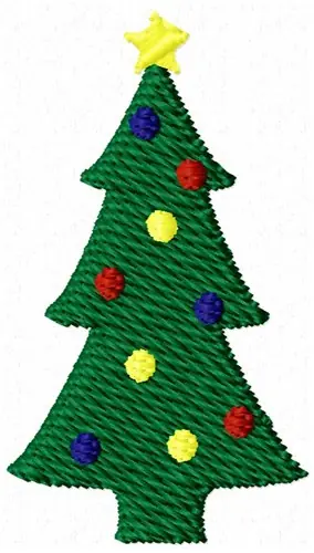 Christmas Tree Embroidery Design Price Drop