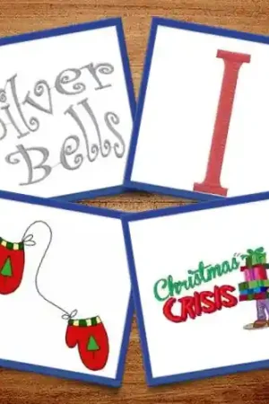 Merry & Bright Embroidery design pack by Ann The Gran, Embroidery Packs on EmbroideryDesigns.com Free Shipping
