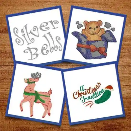 Cheap Christmas Traditions Embroidery design pack by Ann The Gran, Embroidery Packs on EmbroideryDesigns.com