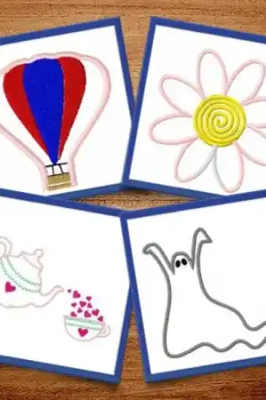Wonderful Outlines Embroidery design pack by Ann The Gran, Embroidery Packs on EmbroideryDesigns.com Clearance