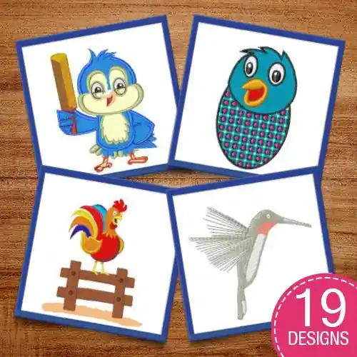 Fly Away Embroidery design pack by Ann The Gran, Embroidery Packs on EmbroideryDesigns.com Don’t Miss Out