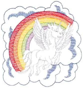 Trusted Brand Small Unicorn Embroidery Design