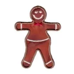 Best Seller Applique Ginger Man Embroidery Design