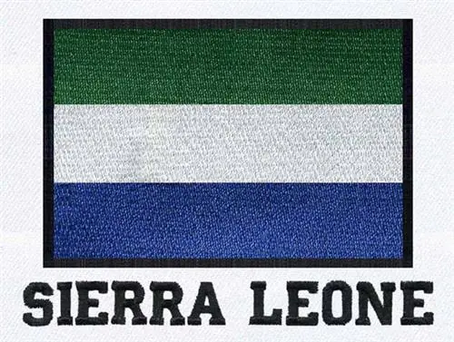Sierra Leone Embroidery Design Buy Online