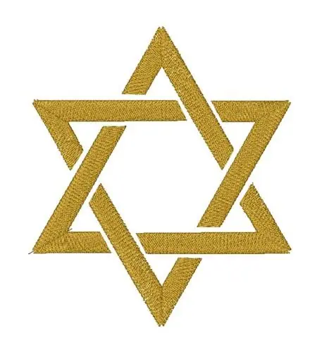 Star of David Embroidery Design Factory Price