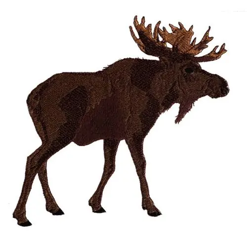 Hot Deal Moose Embroidery Design