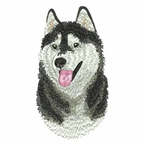Price Drop Malamute Head Embroidery Design