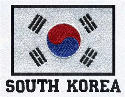 South Korea Embroidery Design Limited Offer