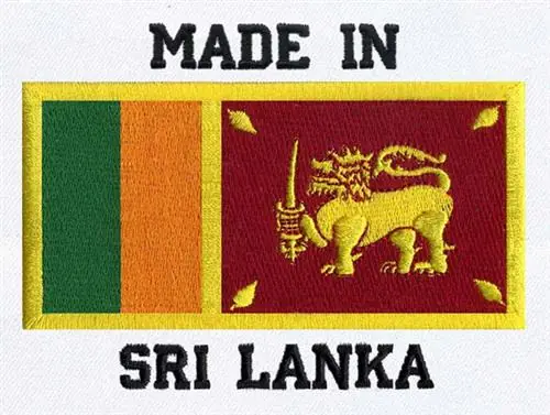 Made in Sri Lanka Embroidery Design Certified