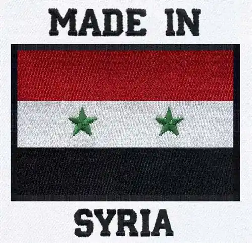 Made in Syria Embroidery Design Affordable
