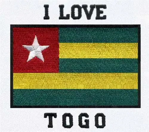 I love Togo Embroidery Design Hassle-Free Returns