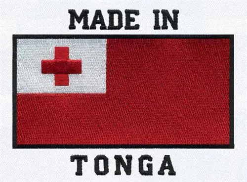 Made in Tonga Embroidery Design Best Choice