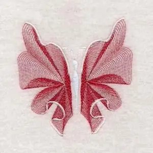 Fresh Stock Lacy Butterflies Embroidery Design