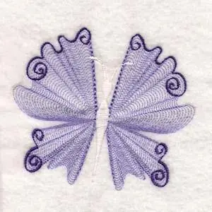 Flourish Butterflies Embroidery Design Price Drop