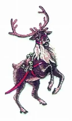 Must Have Reindeer Embroidery Design