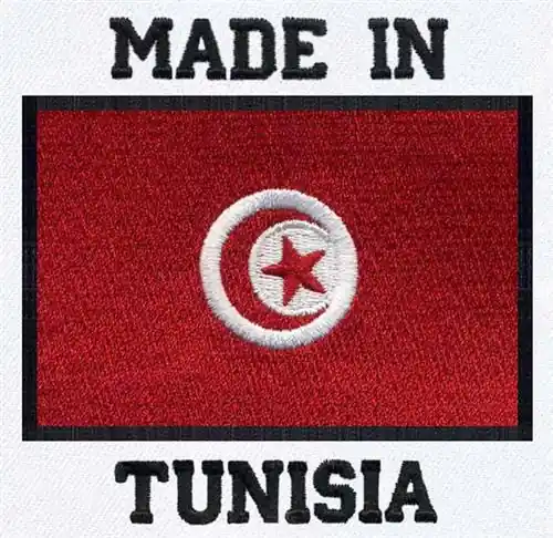 Limited Edition Made in Tunisia Embroidery Design