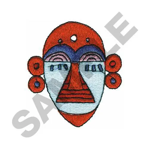 SAFARI MASK Embroidery Design Final Sale