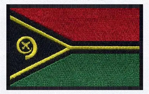 Flag of Vanuatu Embroidery Design Hot Picks