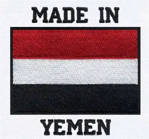 Worldwide Shipping Made in Yemen Embroidery Design