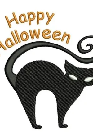 Bulk Order Happy Halloween Embroidery Design