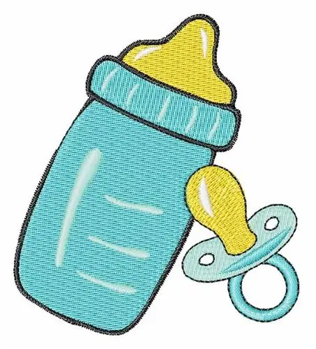 Baby Bottle Embroidery Design Must Have