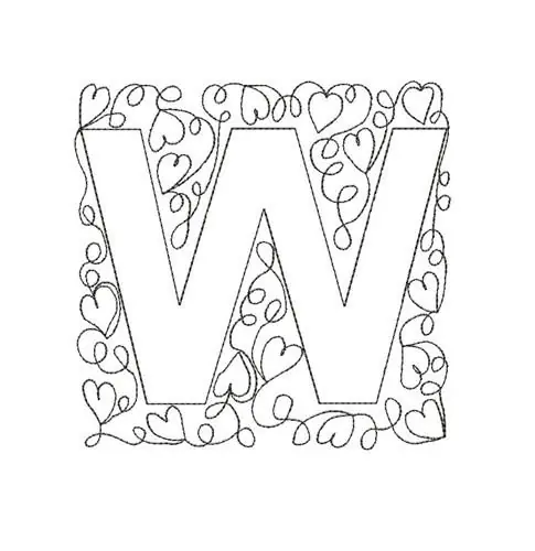 Heart Stipple W Embroidery Design Clearance