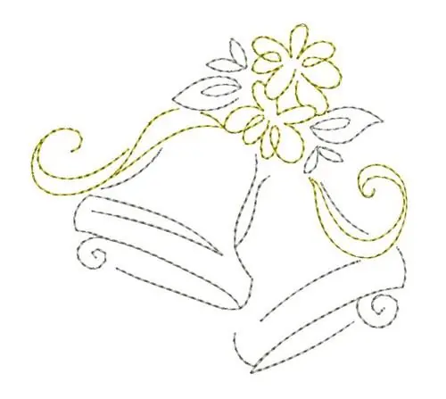 Wedding Bells Embroidery Design Special Discount