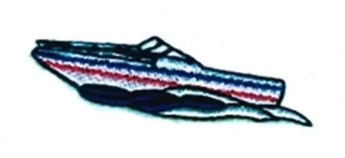 Speed Boat Embroidery Design Best Price