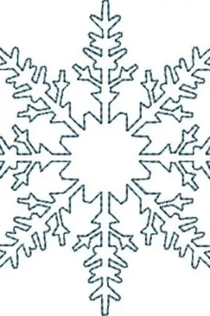 Christmas Tree Snowflake Embroidery Design In Demand