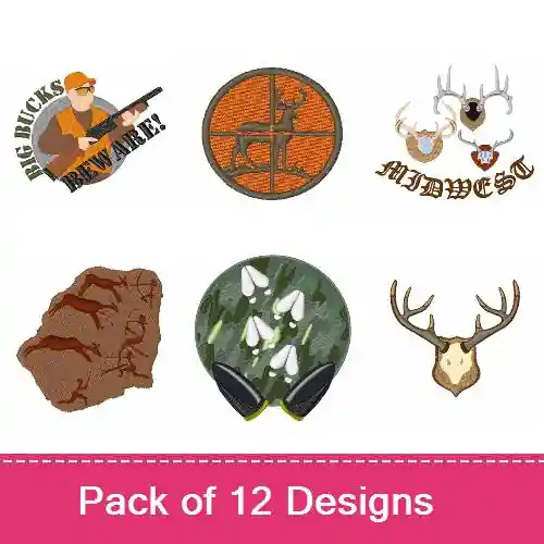 Wildlife Animals Embroidery design pack by Ann The Gran, Embroidery Packs on EmbroideryDesigns.com Hot Deal