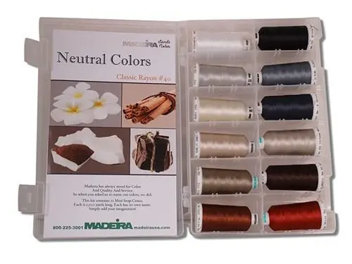Special Offer Madeira Classic Rayon Neutral Shade Kit
