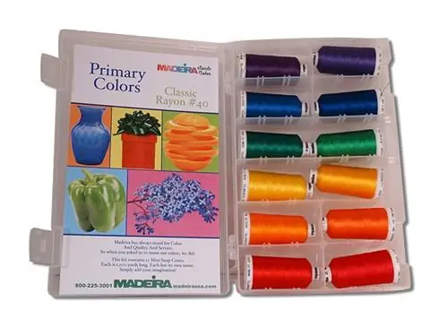 Save Now Madeira Classic Rayon Primary Shade Kit
