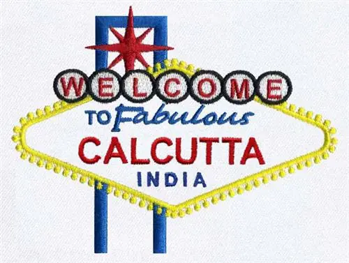 Crafted Calcutta, India Embroidery Design