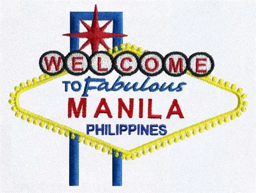Price Cut Manila, Philippines Embroidery Design