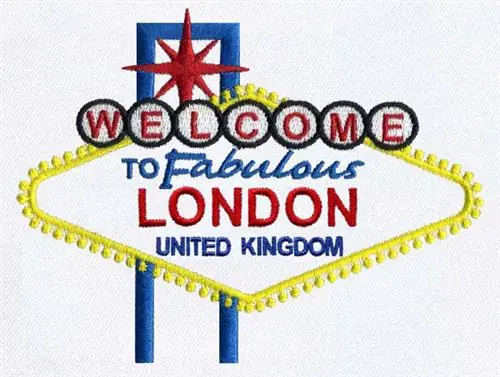 London, United Kingdom Embroidery Design Seasonal Sale