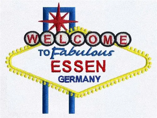 Top Pick Essen, Germany Embroidery Design