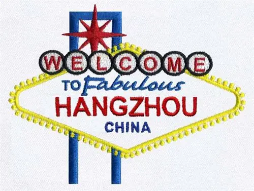 Same Day Shipping Hangzhou, China Embroidery Design