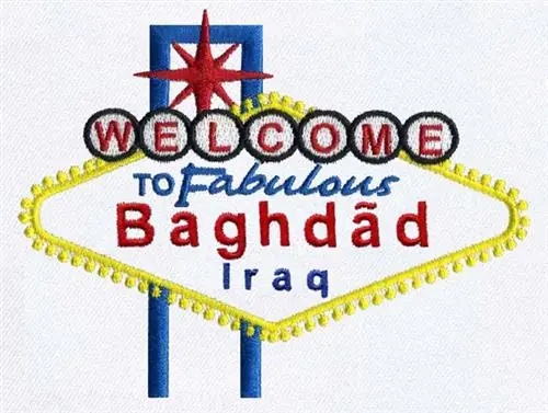 Latest Baghdad, Iraq Embroidery Design
